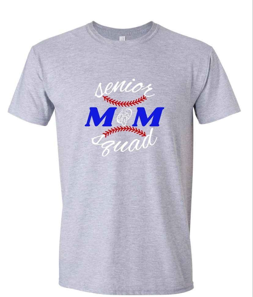 Senior Mom Squad Softstyle Gildan Tee