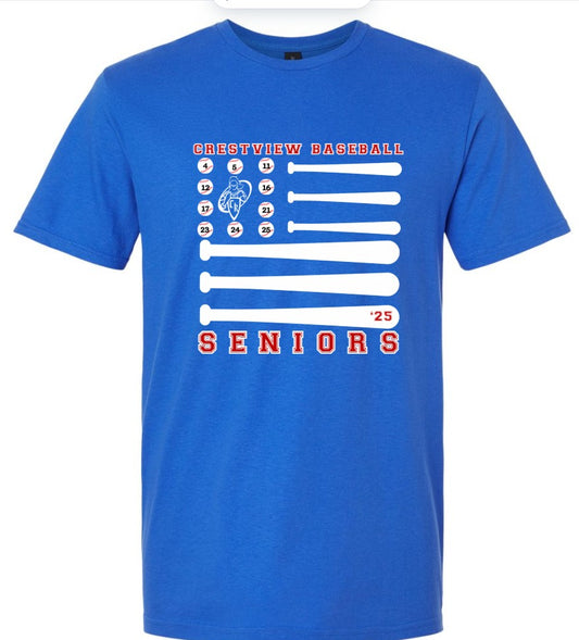 Senior Flag Softstyle Gildan Tee