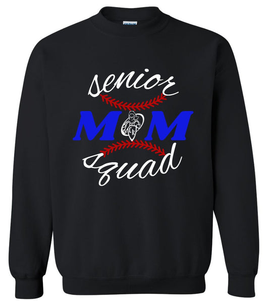Senior Mom Squad Gildan Heavy Blend Crewneck
