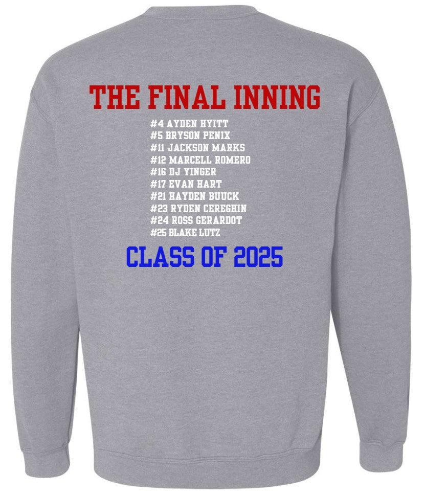 The Final Inning Gildan Heavy Blend Crewneck