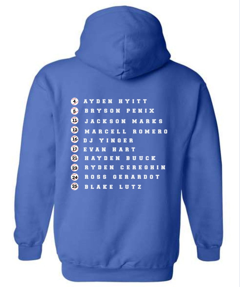 Senior Flag Gildan Heavy Blend Hoodie