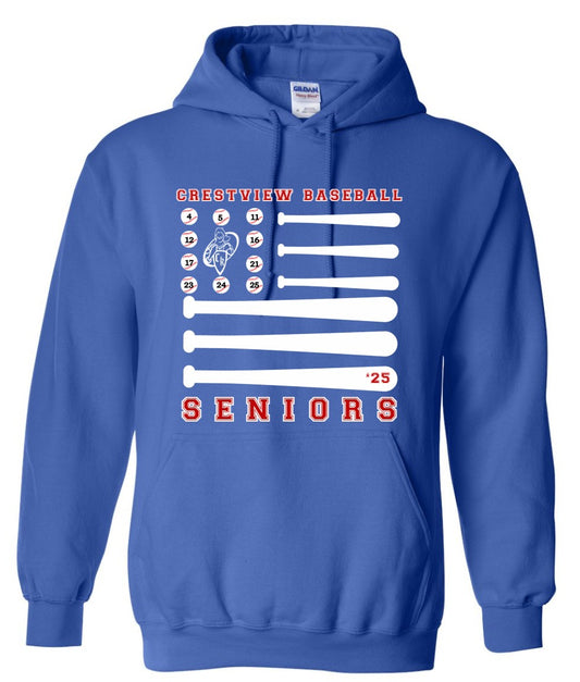 Senior Flag Gildan Heavy Blend Hoodie