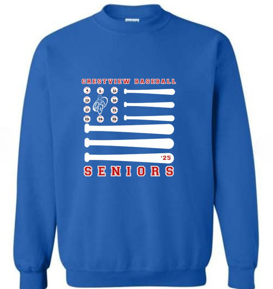 Senior Flag Gildan Heavy Blend Crewneck