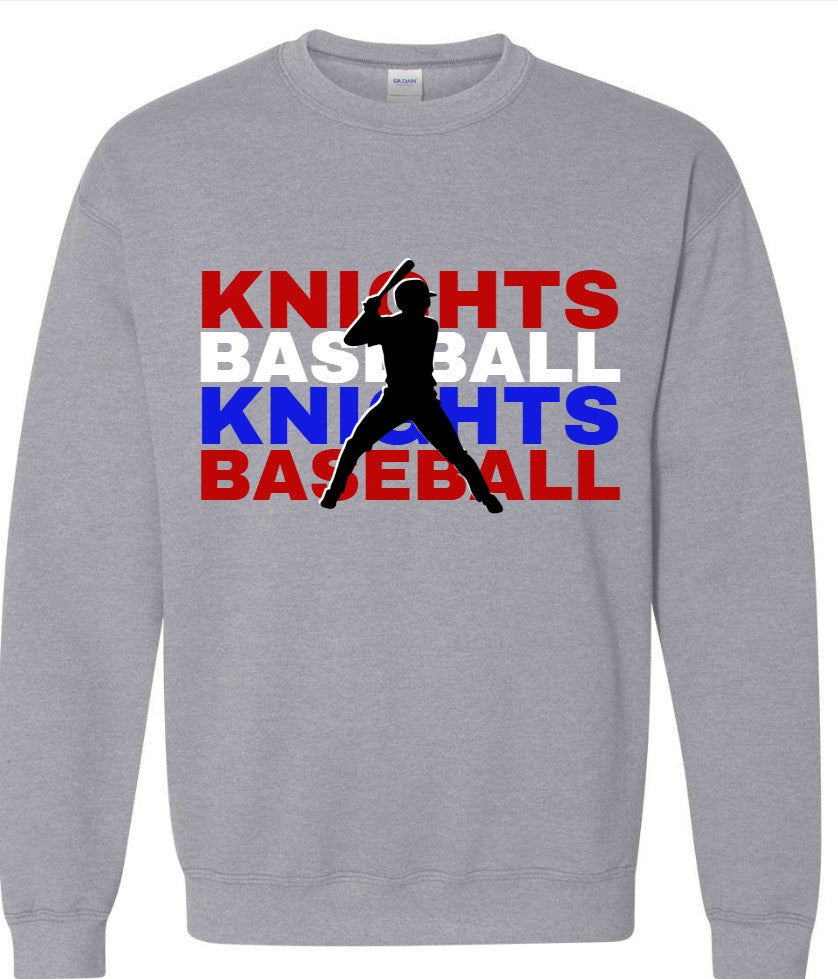 Knights Baseball Gildan Heavy Blend Crewneck