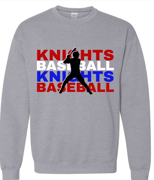 Knights Baseball Gildan Heavy Blend Crewneck
