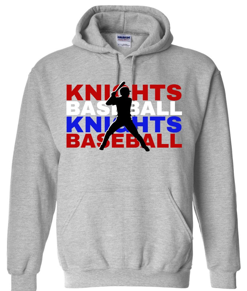 Knights Baseball Gildan Heavy Blend Hoodie
