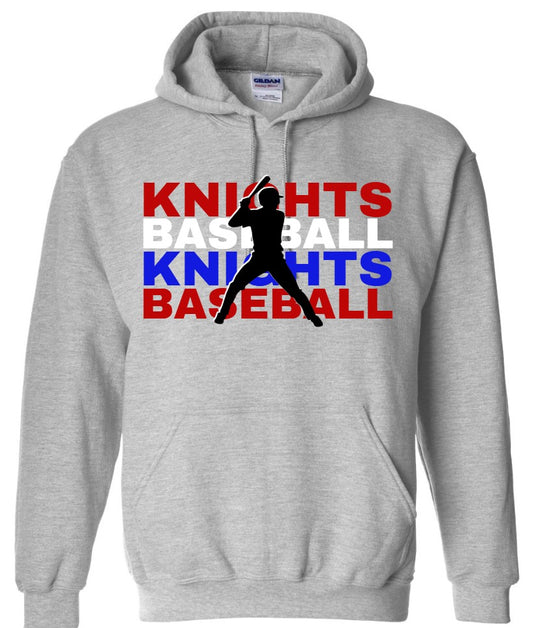 Knights Baseball Gildan Heavy Blend Hoodie