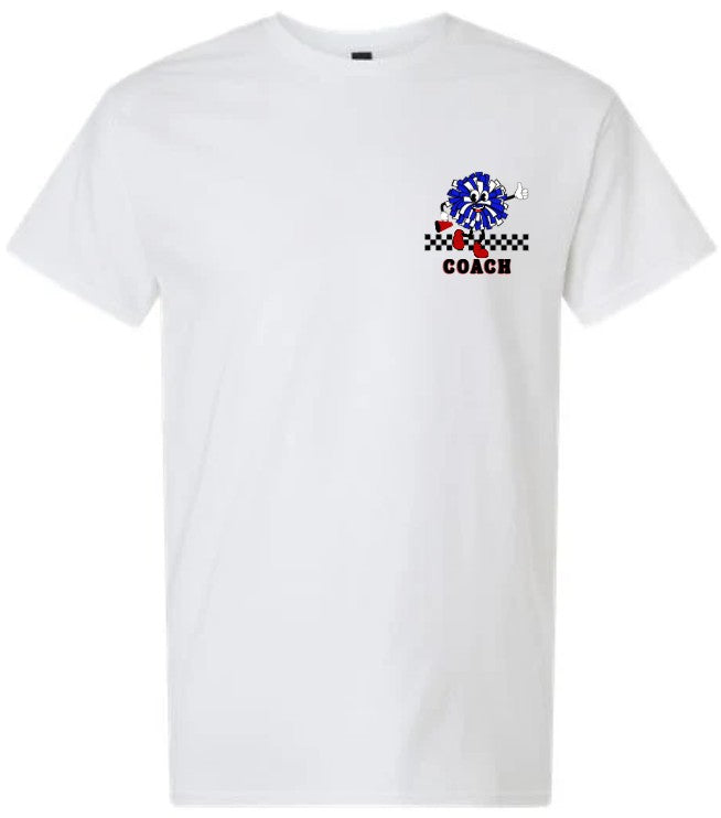 Custom Cheer Coach Tee