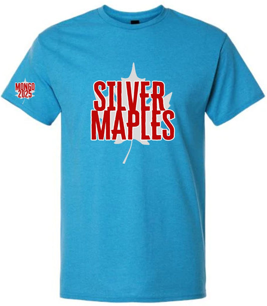 Personalized Teal "Silver Maples" Tee