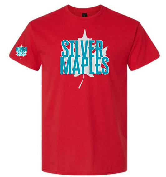 Personalized Red "Silver Maples" Tee