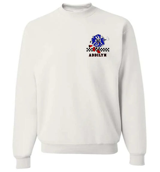 Custom Cheer Squad Crewneck Sweatshirt