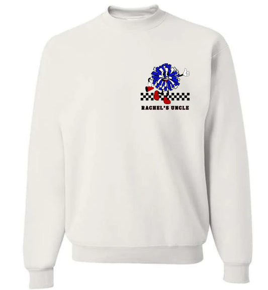 Custom Cheer Uncle Crewneck Sweatshirt