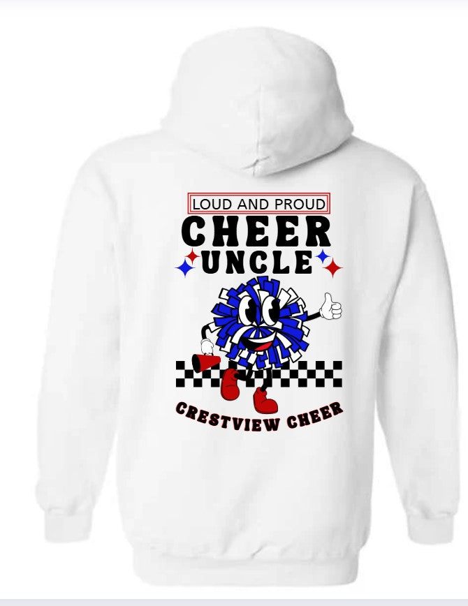 Custom Cheer Uncle Hoodie Sweatshirt
