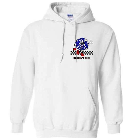 Custom Cheer Grandma or Grandpa Hoodie Sweatshirt