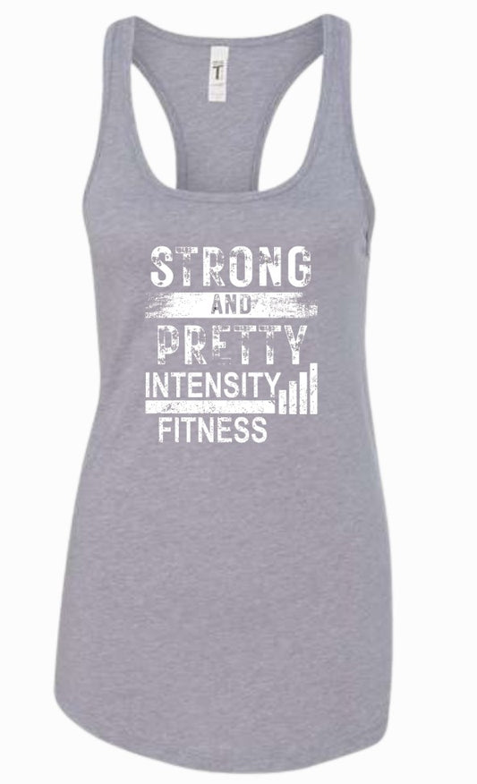 Strong and Pretty Women's Racerback Tank