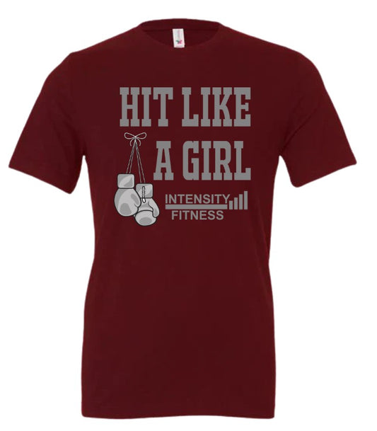 Hit Like a Girl Tee