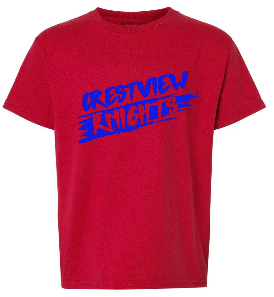 "Crestview Knights Grafitti" Tee Shirt