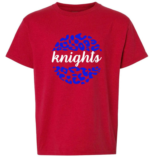 "Knights Cheetah Circle" Tee Shirt