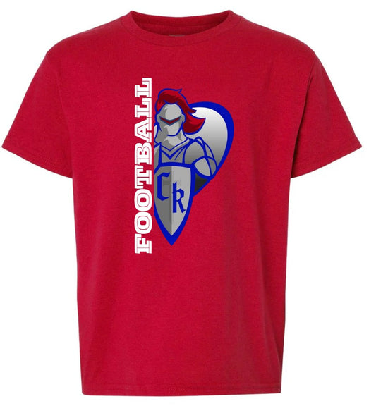 "Half Knight FOOTBALL" Tee