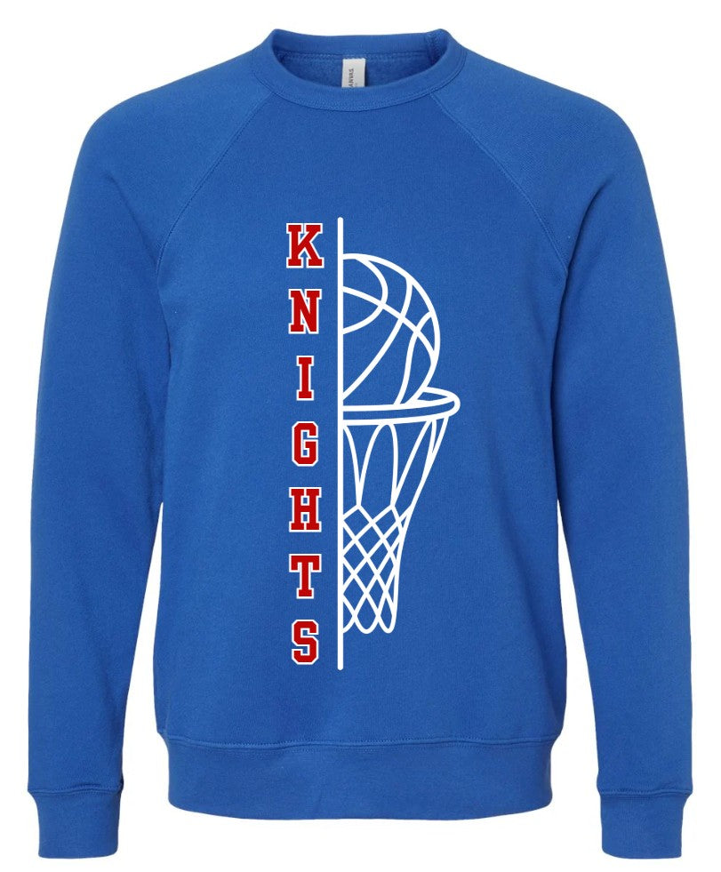 "Crestview Half Basketball Hoop" Crewneck Sweatshirt