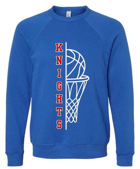 "Crestview Half Basketball Hoop" Crewneck Sweatshirt