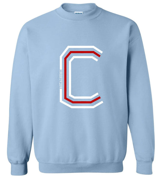 "Crestview C" Crewneck Sweatshirt