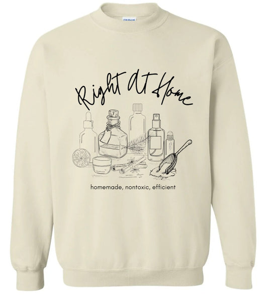 Right At Home Crewneck Sweatshirt