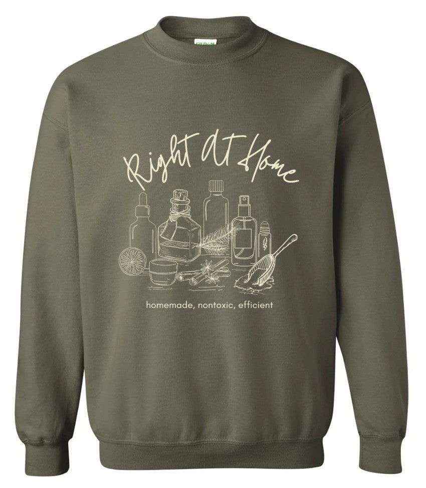Right At Home Crewneck Sweatshirt