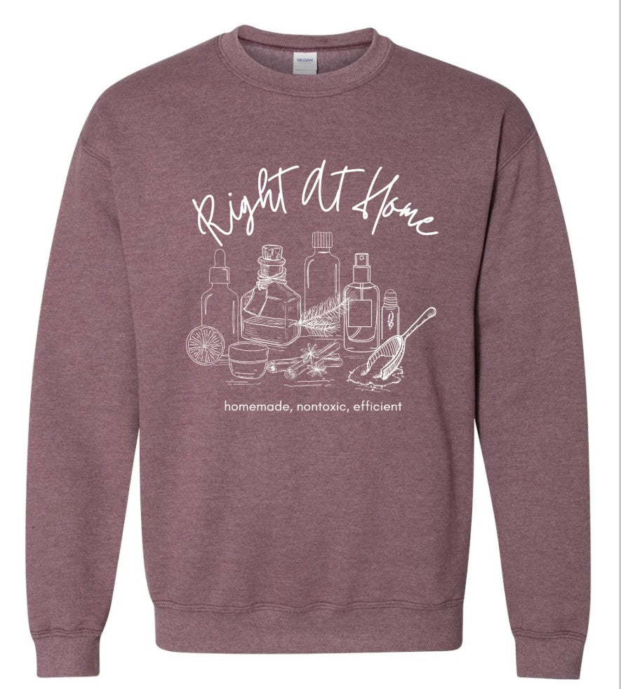 Right At Home Crewneck Sweatshirt
