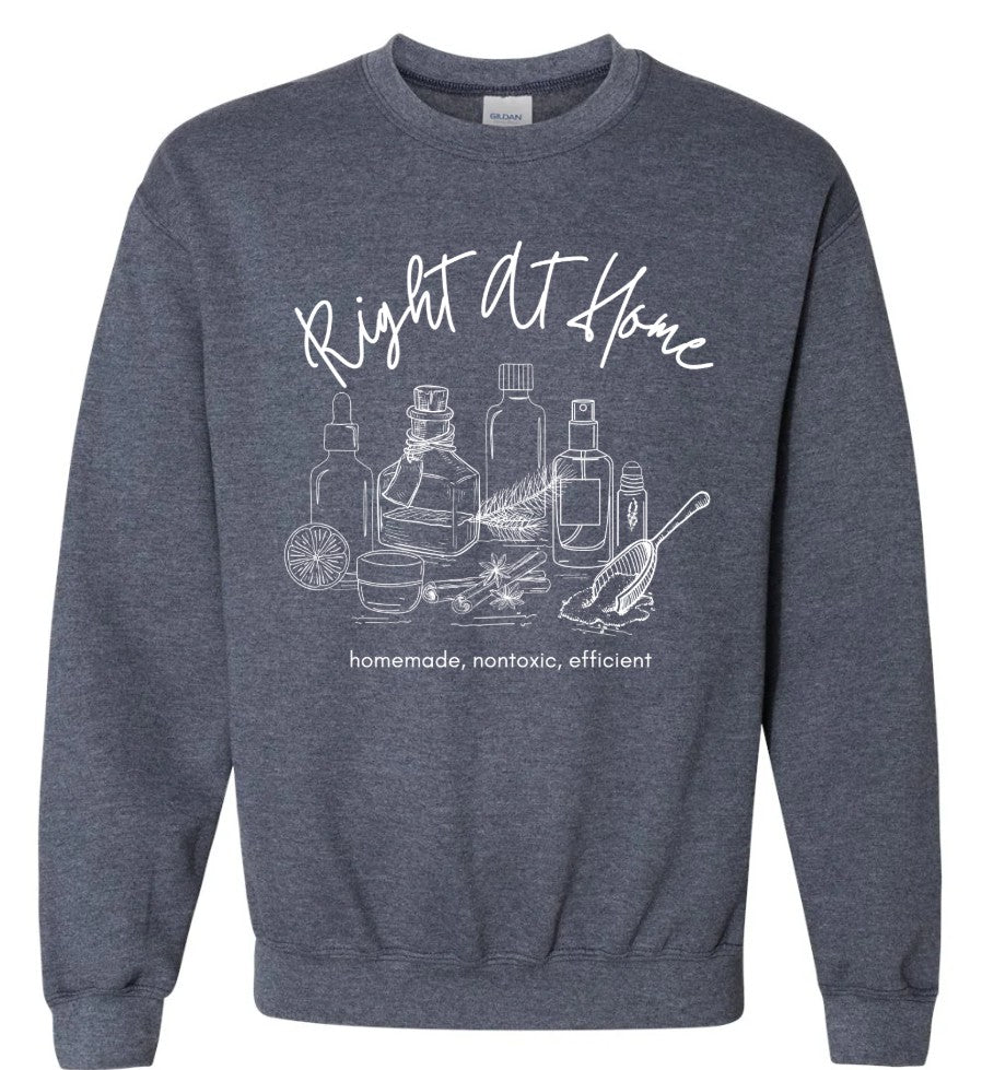 Right At Home Crewneck Sweatshirt