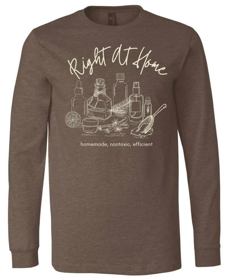 Right At Home Long Sleeve Tee