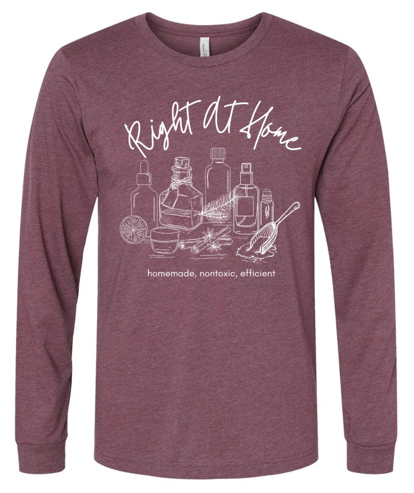 Right At Home Long Sleeve Tee