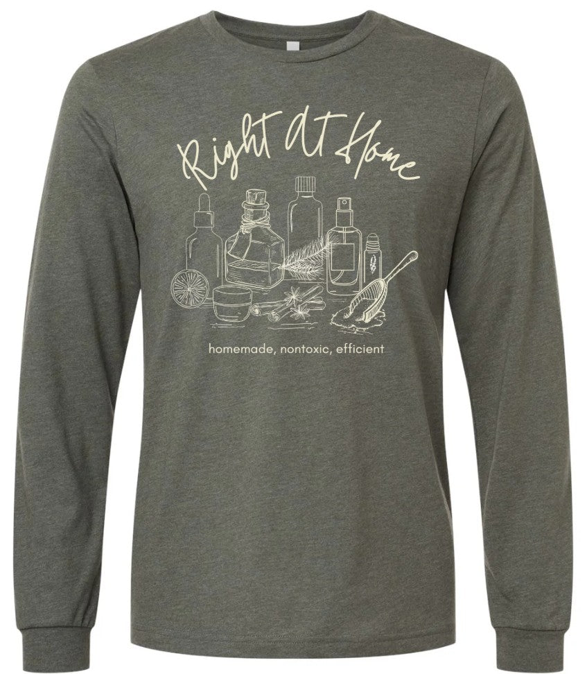Right At Home Long Sleeve Tee