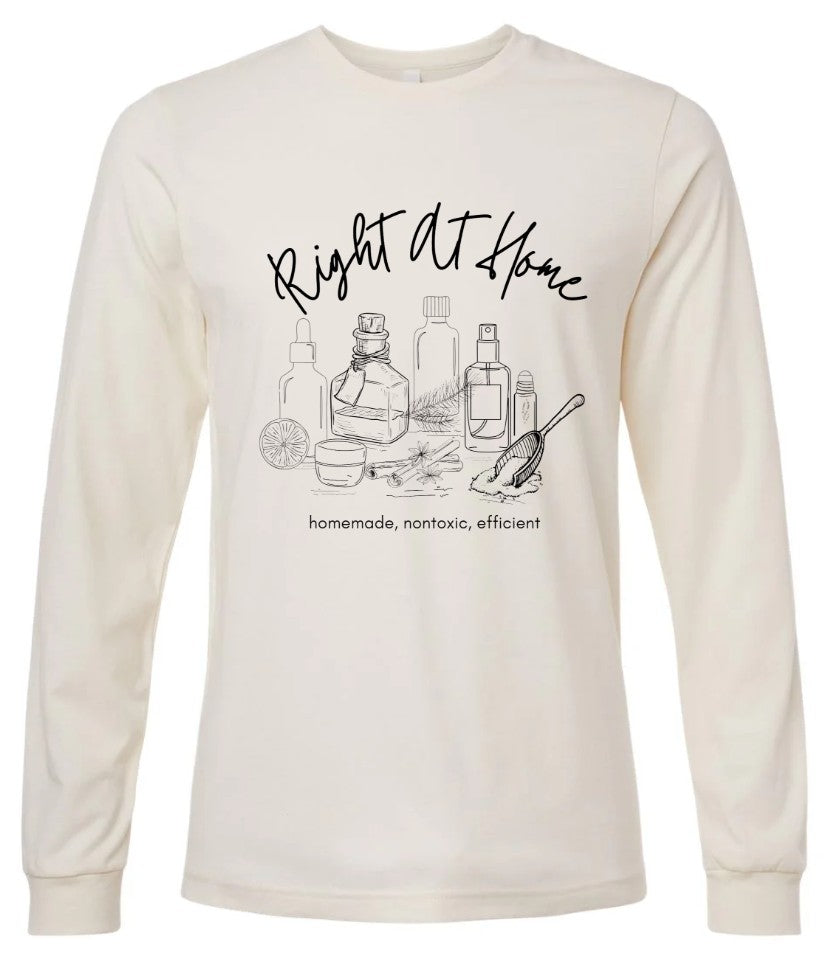 Right At Home Long Sleeve Tee