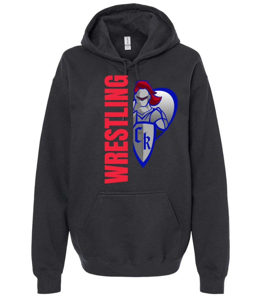 Crestview "Red" Wrestling Hoodie