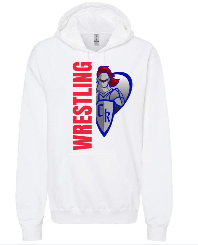 Crestview "Red" Wrestling Hoodie