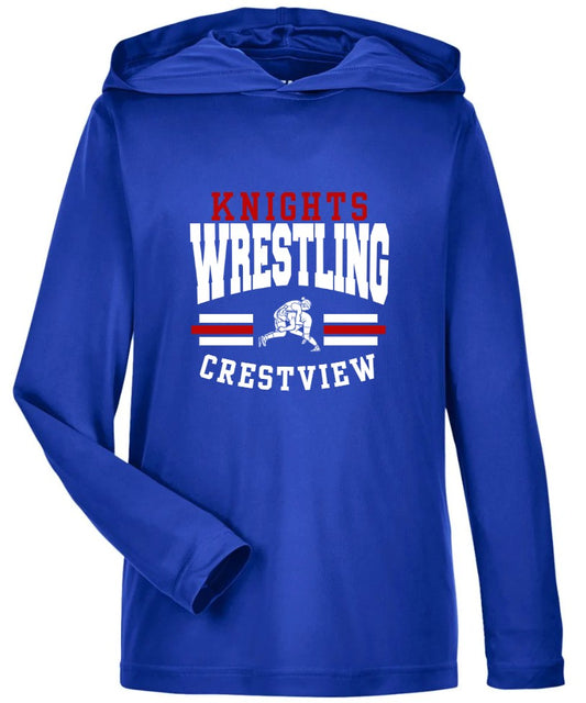Wrestling FEMALE Hooded Tee