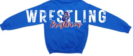GIANT "Crestview Wrestling" Crewneck