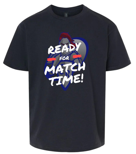 Crestview "Ready for Match Time" YOUTH Tee