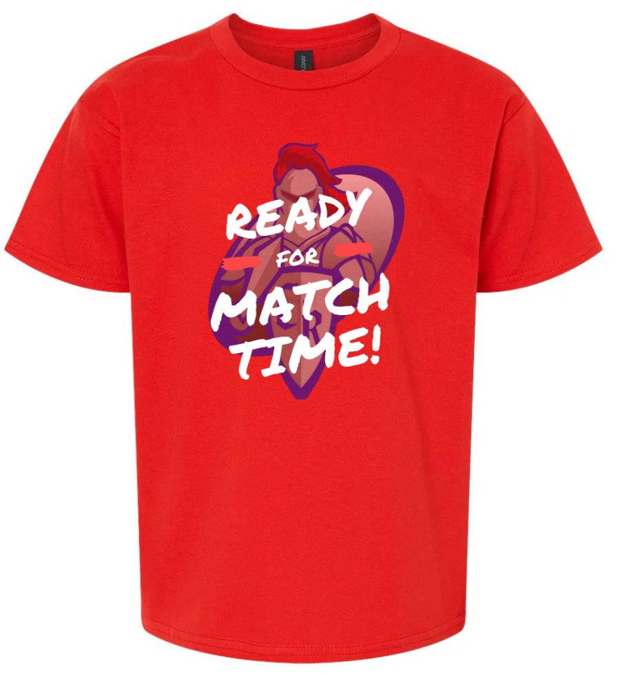 Crestview "Ready for Match Time" YOUTH Tee