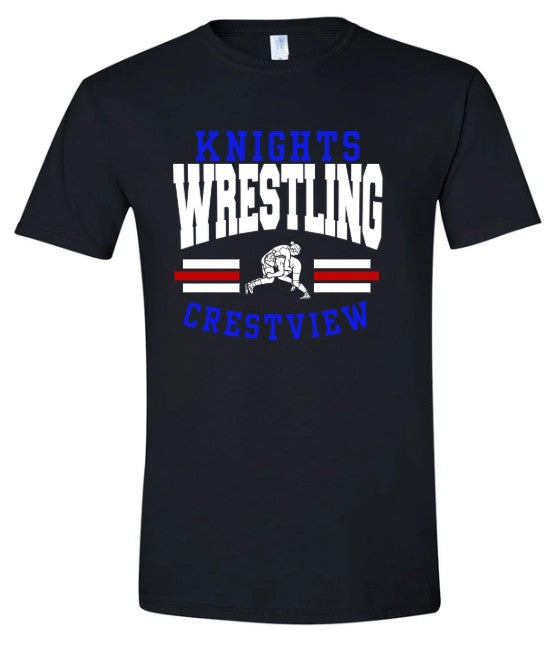 Crestview "Knights FEMALE Wrestling" Wrestling Tee