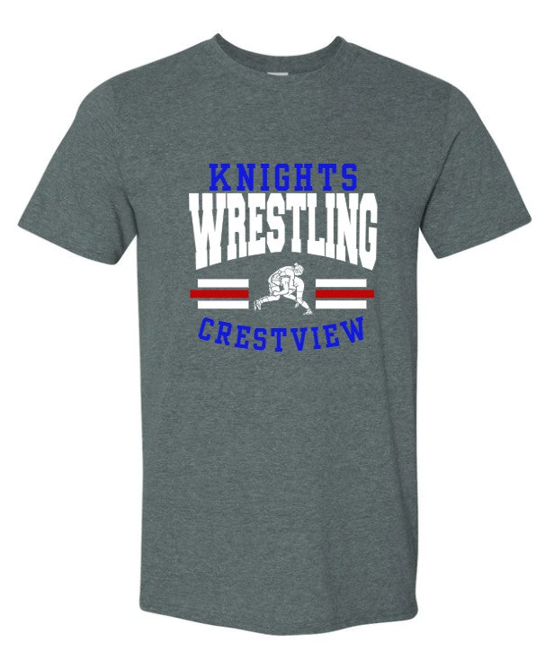 Crestview "Knights FEMALE Wrestling" Wrestling Tee