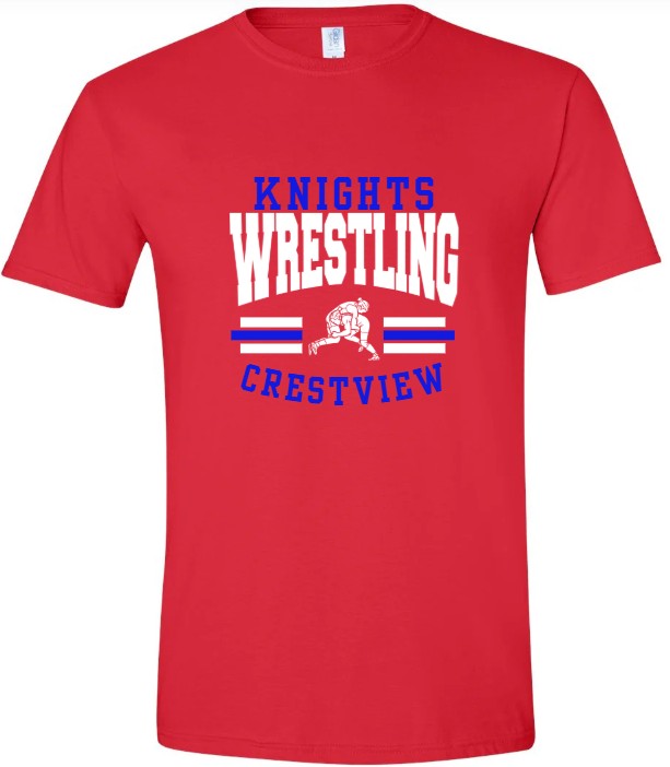 Crestview "Knights FEMALE Wrestling" Wrestling Tee