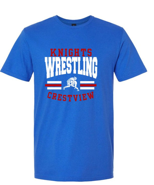Crestview "Knights FEMALE Wrestling" Wrestling Tee
