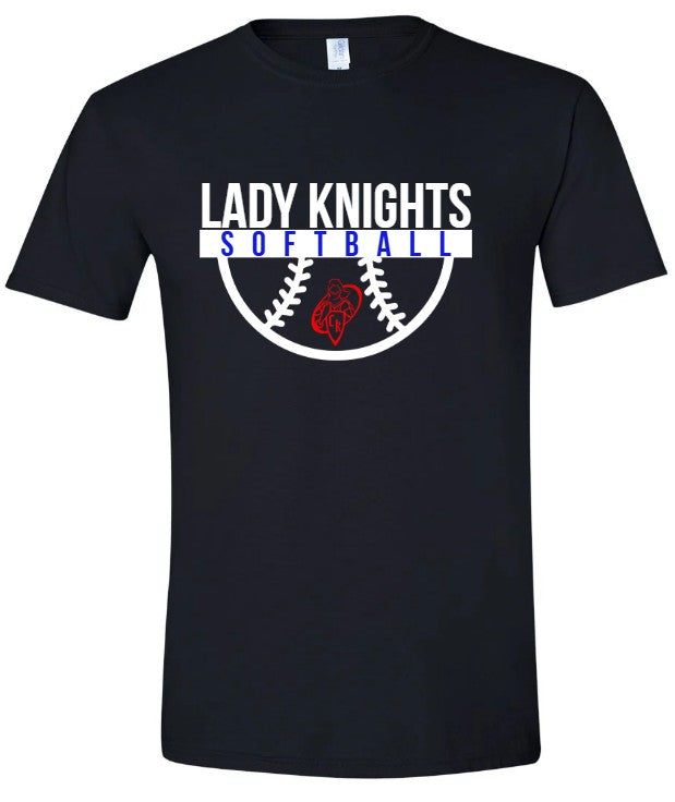 Crestview "Lady Knights Softball" Tee
