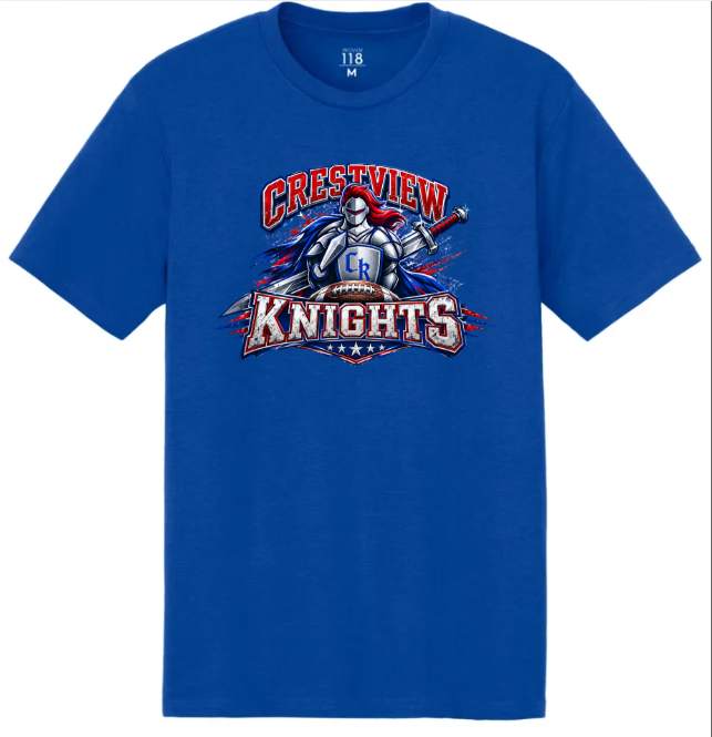 "Football Knight and Sword" Tee