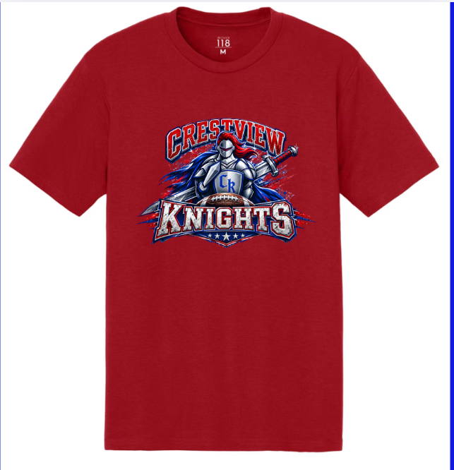 "Football Knight and Sword" Tee