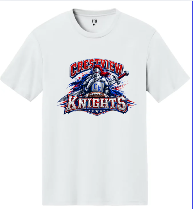 "Football Knight and Sword" Tee