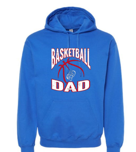 Crestview "Customized Basketball Dad" Hoodie