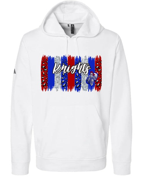 "Knights Leopard Glitter Paint" Adidas Hoodie